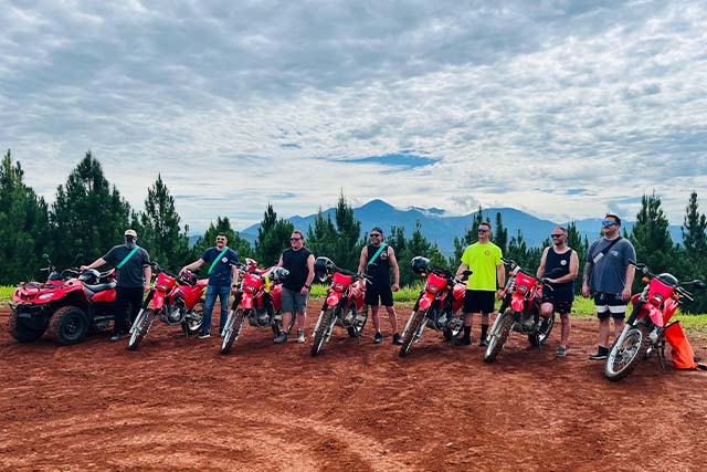 Trail Ride & Fly - 2 Hour ATV Tour + Zip Line Tour Package by AXR